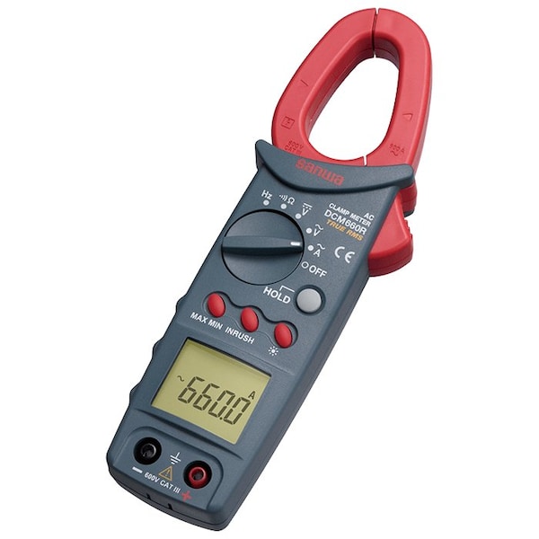 True RMS Clamp Meter for Electrical and HVAC Work + DMM Functions